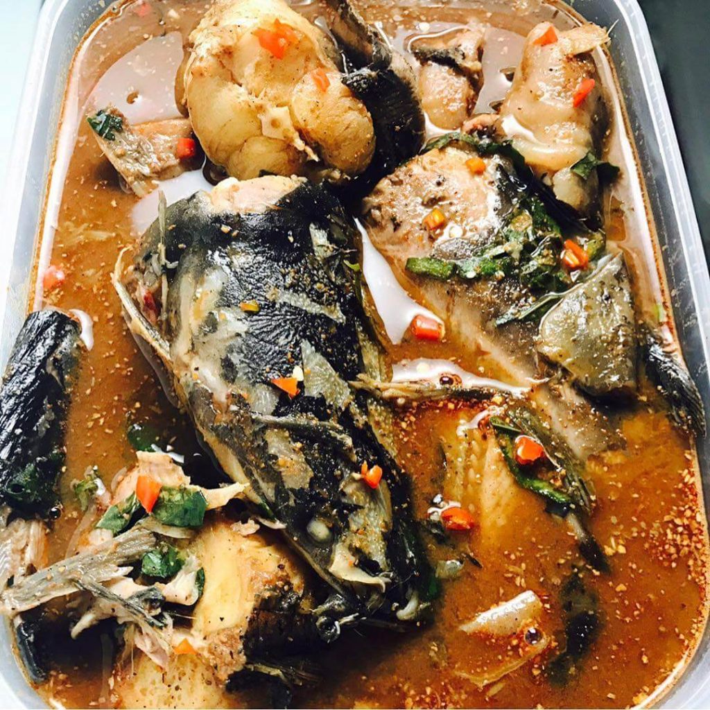 Catfish fresh Peppersoup